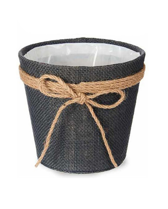Planter Ibergarden Grey Plastic Lasso 16 x 14,5 x 16 cm