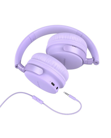 Bluetooth Headband Headphones Energy Sistem Style 3 Violet Lavendar