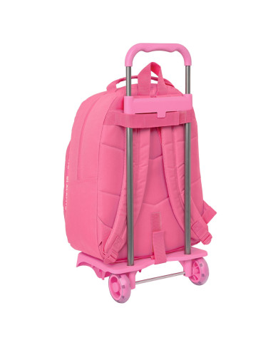 School Rucksack with Wheels BlackFit8 Glow up Pink (32 x 42 x 15 cm)
