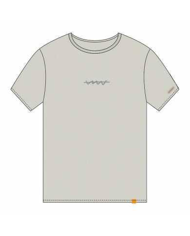 Short Sleeve T-Shirt Cállate la Boca   Beige