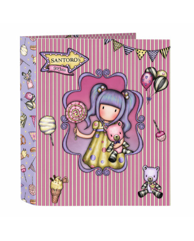 Ring binder Gorjuss First prize Lilac A4 27 x 33 x 6 cm