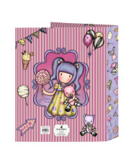 Ring binder Gorjuss First prize Lilac A4 27 x 33 x 6 cm