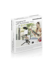 Vlogging Kit with Light, Microphone and Remote Control Plodni InnovaGoods 6 Pieces