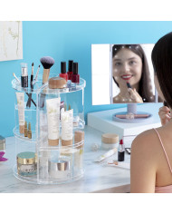 Rotating Make-up Organiser Rolkup InnovaGoods