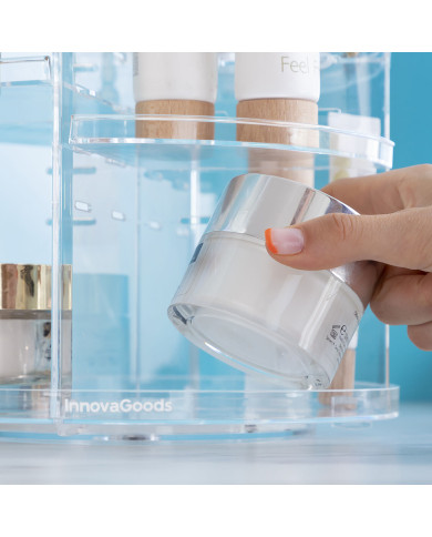 Rotating Make-up Organiser Rolkup InnovaGoods