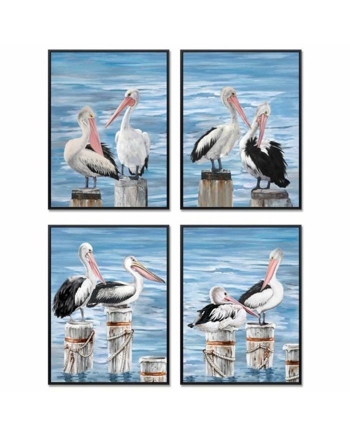 Canvas DKD Home Decor polystyrene Canvas 53 x 3,5 x 73 cm