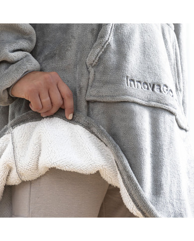 Oversized Sweatshirt Blanket with Fleece Lining Swug InnovaGoods