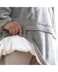 Oversized Sweatshirt Blanket with Fleece Lining Swug InnovaGoods