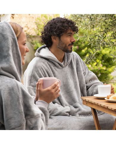 Oversized Sweatshirt Blanket with Fleece Lining Swug InnovaGoods