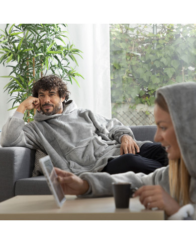 Oversized Sweatshirt Blanket with Fleece Lining Swug InnovaGoods