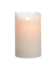 LED Candle Lumineo White Ø 7,5 X 12,5 CM (AA)