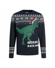 Unisex Jumper Jack & Jones T REX Navy Blue