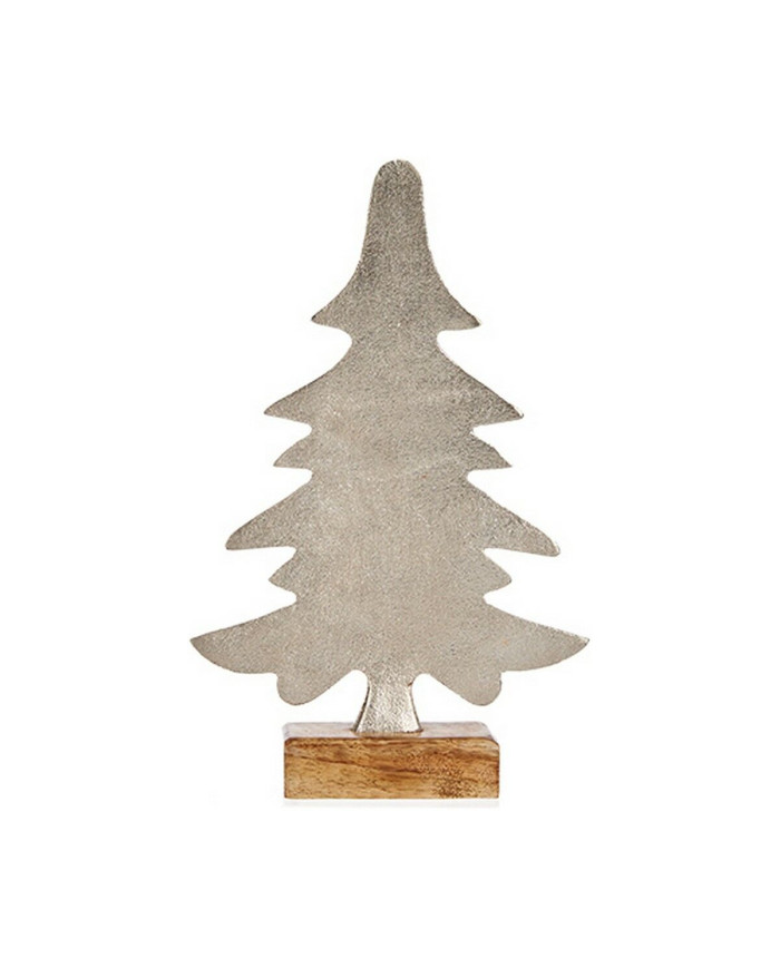 Christmas Tree Krist+ Silver Metal 6 x 25,5 x 16 cm