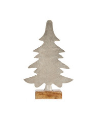Christmas Tree Krist+ Silver Metal 6 x 25,5 x 16 cm