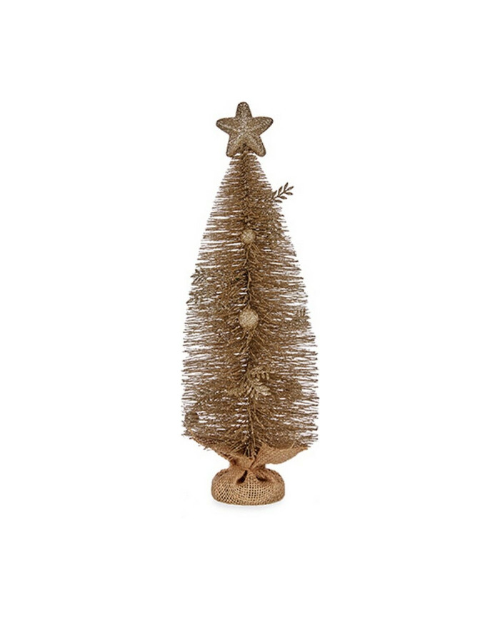 Christmas Tree with Star Krist+ FG20-19WS048 Champagne 23 x 14,5 x 46 cm