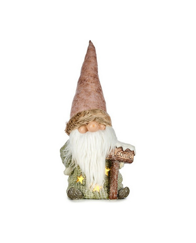 Decorative Figure Krist+ White Brown Green Pink Goblin 21 x 58 x 27 cm