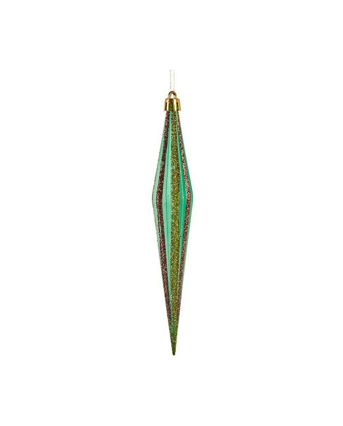 Christmas bauble Krist+ Red Green Golden 3 x 8,5 x 19 cm Streched