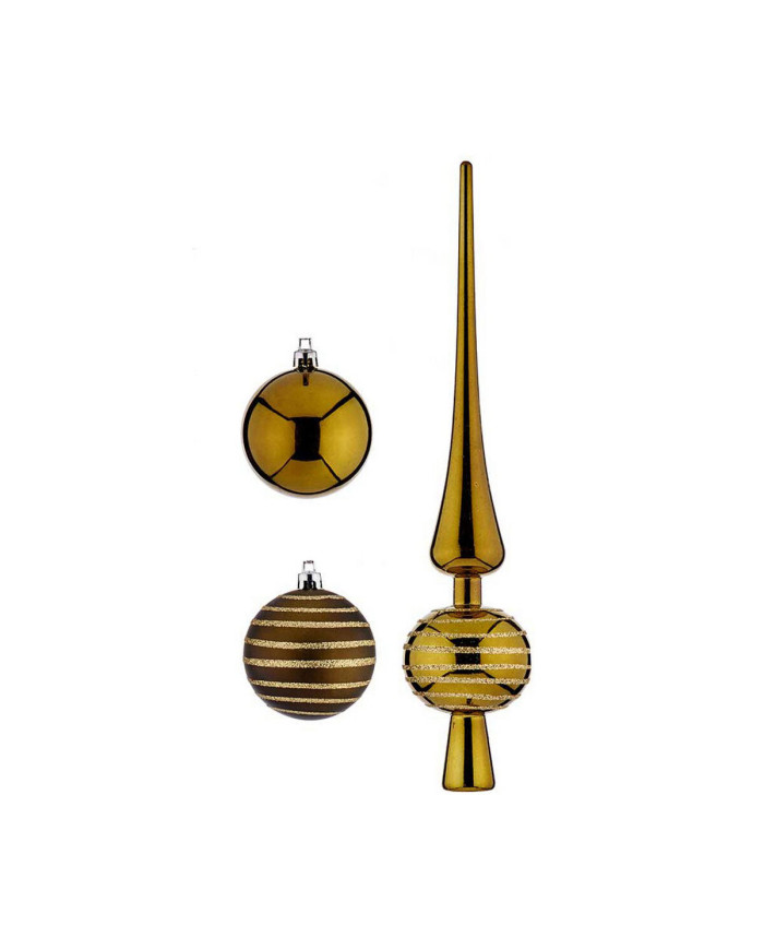 Christmas bauble Krist+ Green PVC Hanging decoration 19 Pieces
