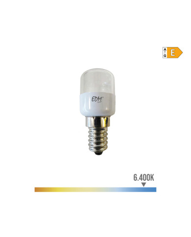 LED lamp EDM 35291 E 6 W 1 W 0,5 W E14 Ø 2,6 x 60 cm (6400 K)