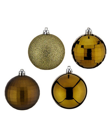 Christmas Baubles Krist+ Green PVC Ø 7 cm 50 Units