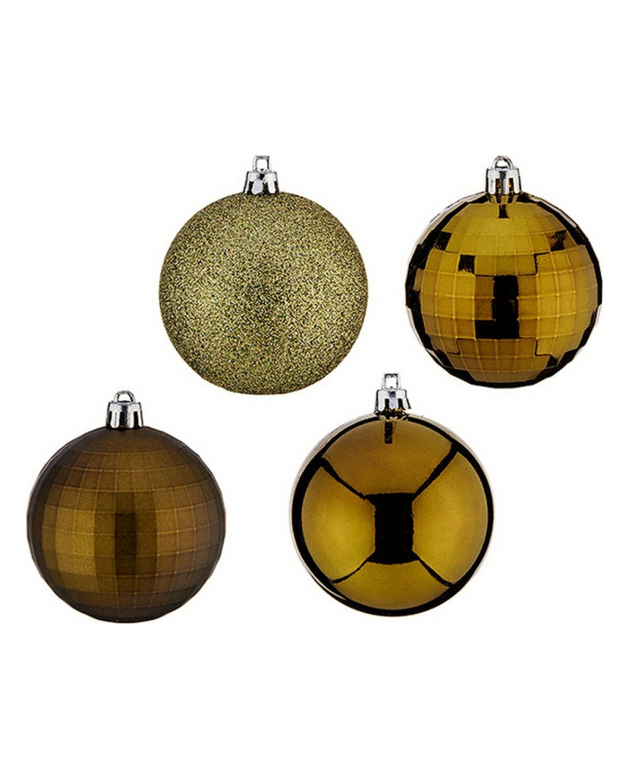 Christmas Baubles Krist+ Green PVC Ø 7 cm 50 Units