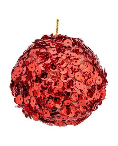 Christmas Baubles Krist+ Red Plastic Ø 10 cm 6 Units