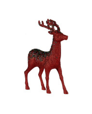 Christmas Reindeer Krist+ Blue Red Fuchsia Reindeer 15 x 45 x 30 cm