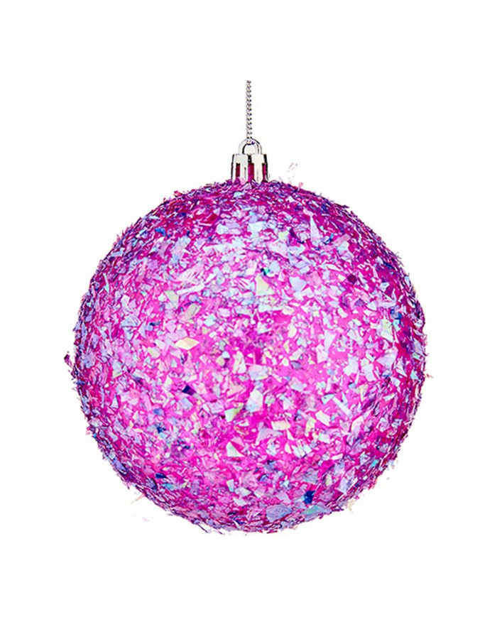 Christmas Baubles Krist+ Purple Ø 10 cm 6 Units