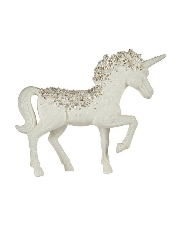Decorative Figure Krist+ White Unicorn 9,5 x 31 x 40 cm