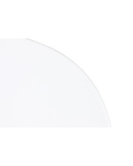 Stool DKD Home Decor Black Metal White polypropylene (52,5 x 49 x 104 cm)