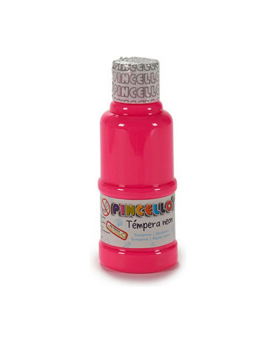 Tempera Pincello Neon Pink 120 ml (12 Units)