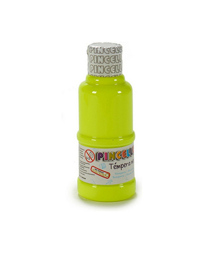Tempera Pincello Neon Yellow 120 ml (12 Units)