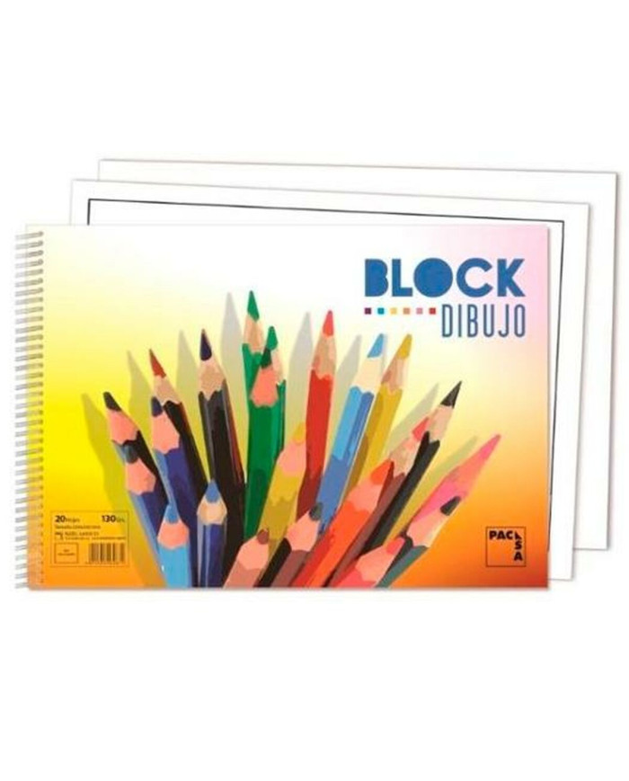 Drawing Pad Pacsa 20 Sheets 33 x 23 cm With inset