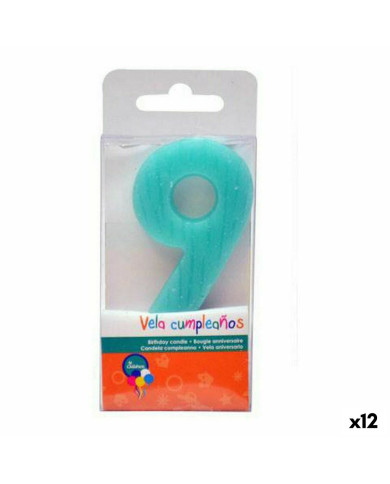 Candle Nº 9 Birthday (12 Units)