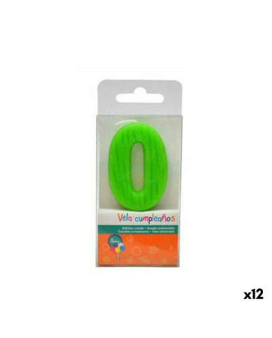 Candle Birthday Number 0 (12 Units)