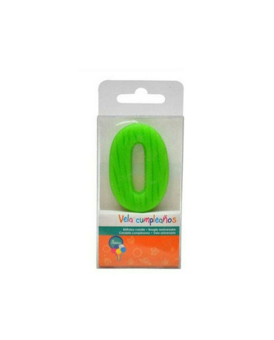 Candle Birthday Number 0 (12 Units)