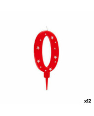 Candle Birthday Number 0 (12 Units)