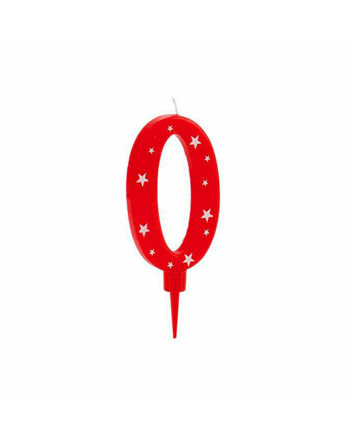 Candle Birthday Number 0 (12 Units)