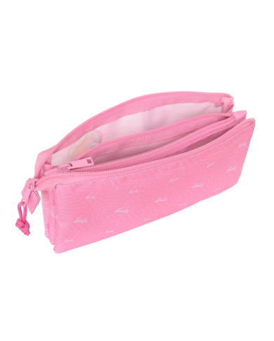 Triple Carry-all Barbie Girl Pink 22 x 12 x 3 cm