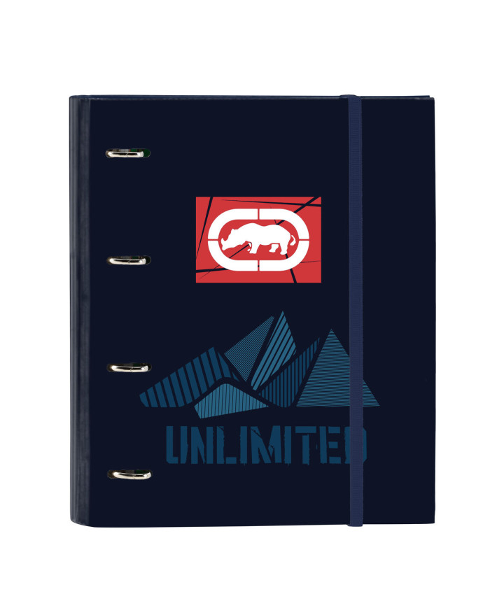 Ring binder Eckō Unltd. Peaks Navy Blue (27 x 32 x 3.5 cm)