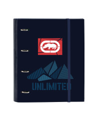 Ring binder Eckō Unltd. Peaks Navy Blue (27 x 32 x 3.5 cm)
