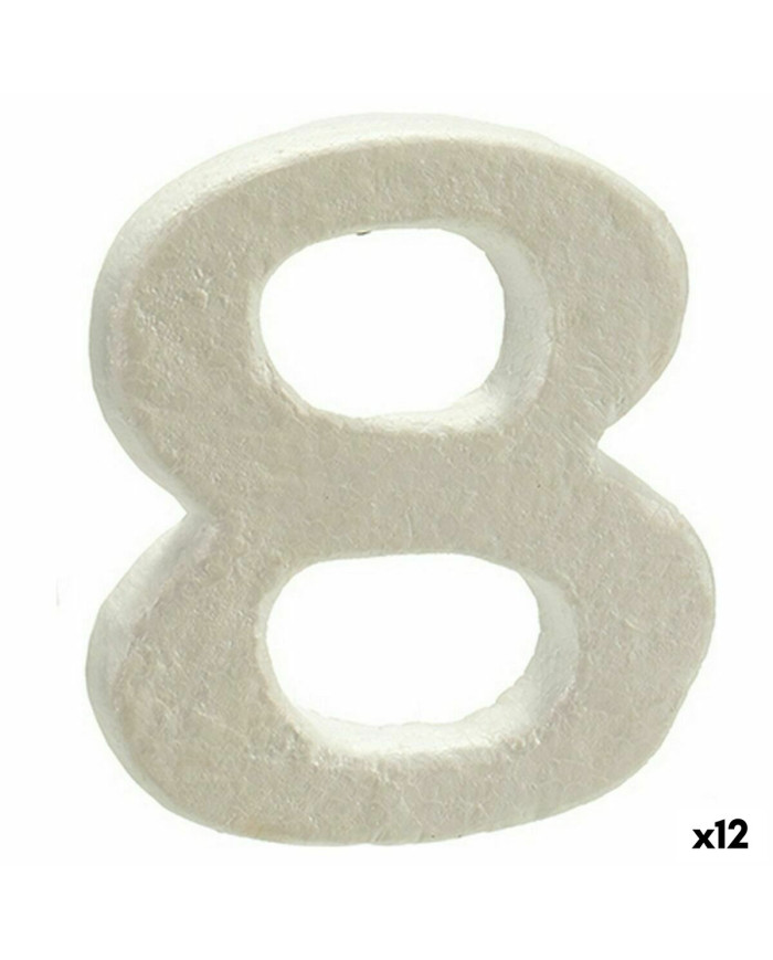 Number Pincello AR1607070 Number 8 polystyrene (12 Units)