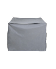 Chair Cover DKD Home Decor Black Dark grey 100 x 100 x 80 cm