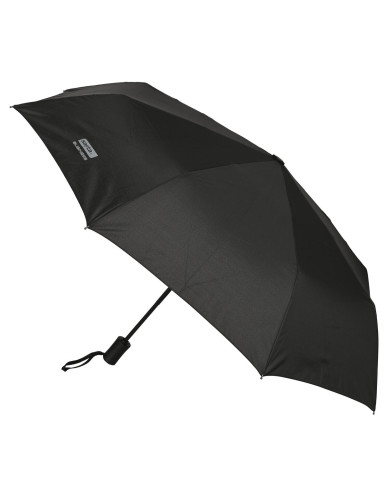 Foldable Umbrella Safta Business Black (Ø 102 cm)