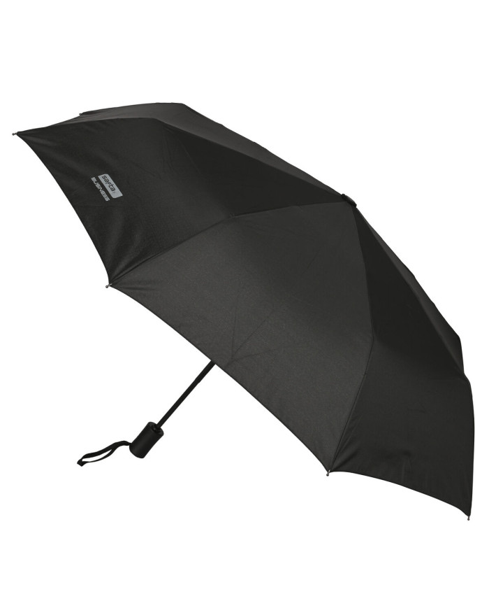 Foldable Umbrella Safta Business Black (Ø 102 cm)