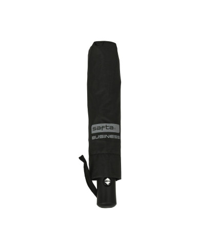 Foldable Umbrella Safta Business Black (Ø 102 cm)
