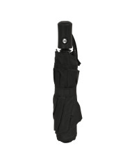 Foldable Umbrella Safta Business Black (Ø 102 cm)