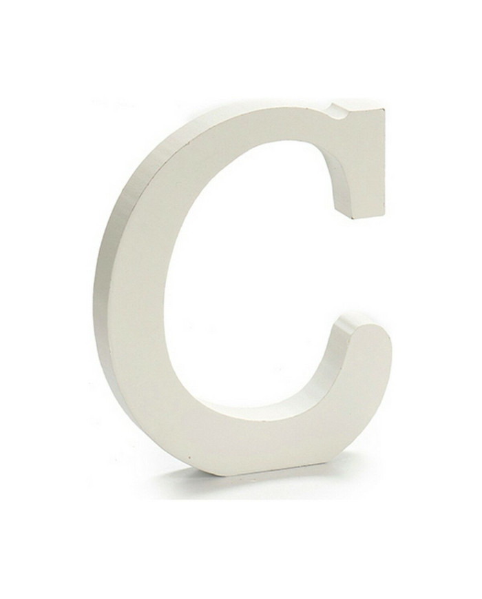 Letter Pincello C White 1,8 x 21 x 17 cm (12 Units)
