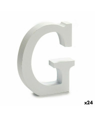 Letter Pincello G White 2 x 16 x 14,5 cm (24 Units)