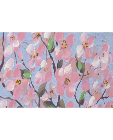 Canvas DKD Home Decor Canvas MDF Wood 70 x 3 x 100 cm